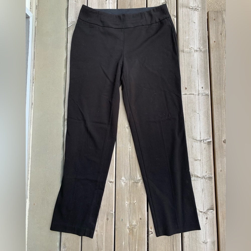 Black Label Pull On Pants Black Size 8R